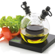 Illustration for article titled This Oil and Vinegar Dispenser Stores One Inside of the Other